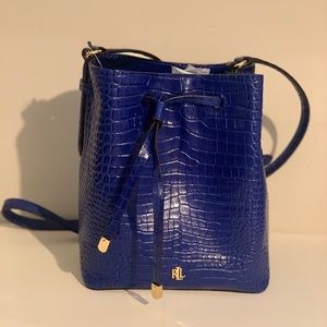 Ralph Lauren Mini Debby Lizard Bag